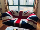 Thảm khăn trang trí sofa làm chăn đắp trang trí Retro cờ Anh