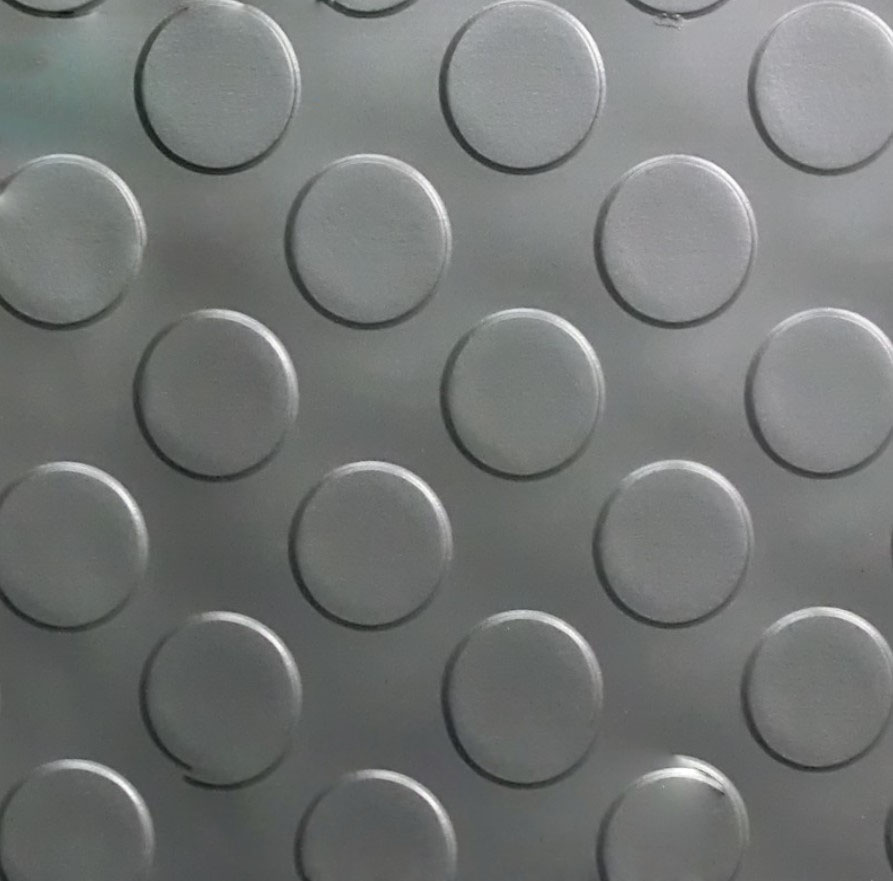 Thảm nhựa nút tròn Thảm nhựa đồng xu trải nhà xưởng