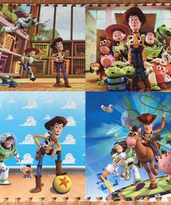 Tháº£m xá»‘p 60x60 in hÃ¬nh Toy Story