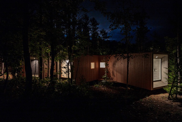 Nhà nghỉ dưỡng bằng gỗ ẩn mình giữa rừng cây ở Hokkaido, Nhật Bản - 5