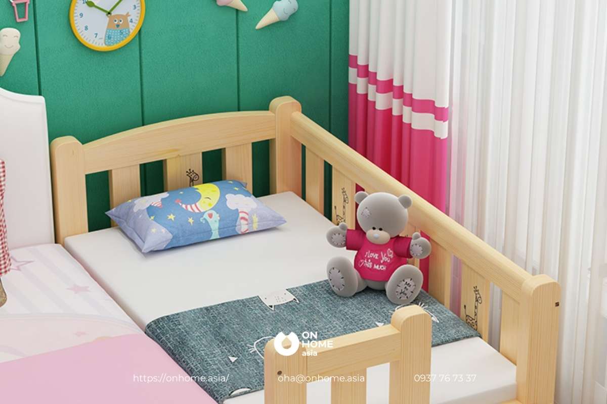 Giường nhỏ thấp cho trẻ sơ sinh