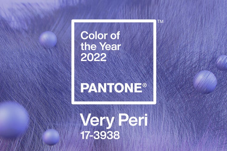 Pantone công bố màu sắc của năm 2022: Màu xanh hoa dừa cạn Very Peri - Ảnh 1.