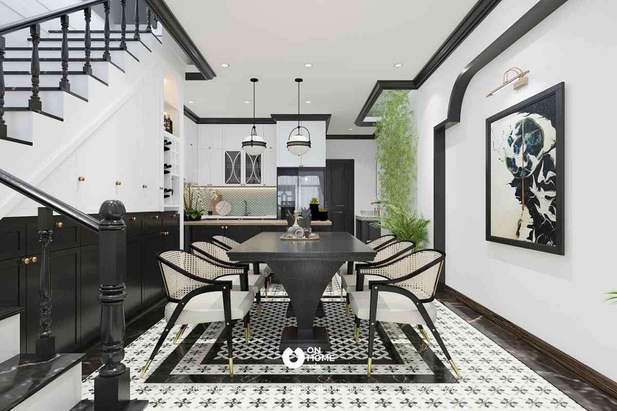 Thiết kế phòng bếp phong cách Indochine
